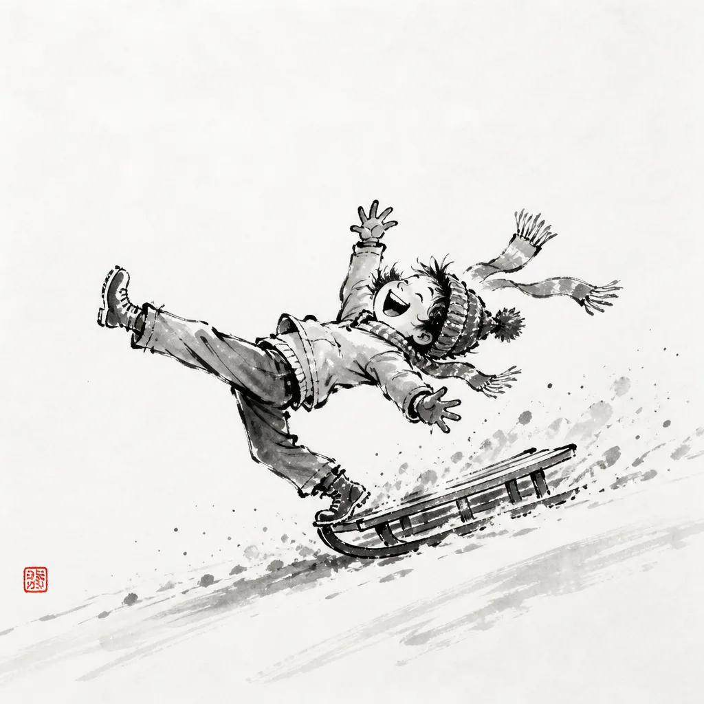 The sled leaves without you: the everyday analogy for Osoto Gari