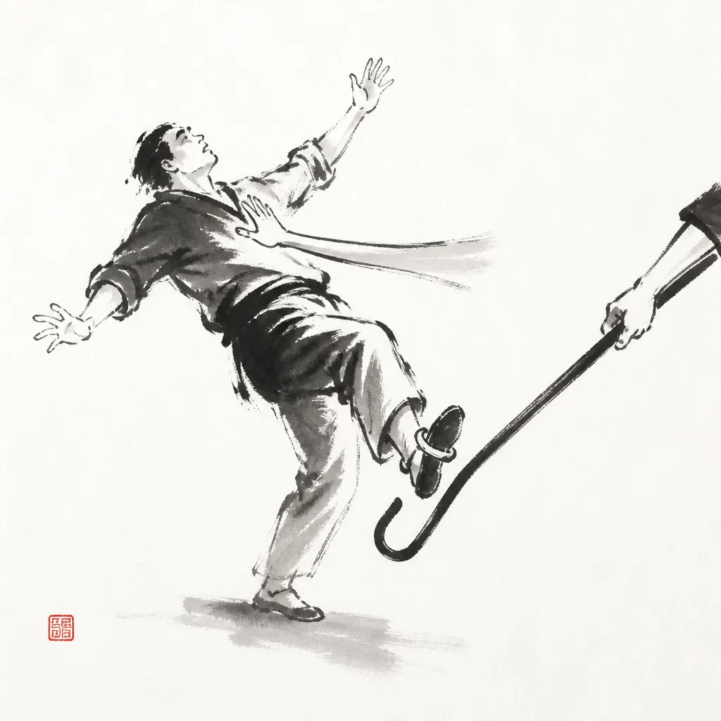 Hooked by the giant crook: the everyday analogy for Ouchi Gari
