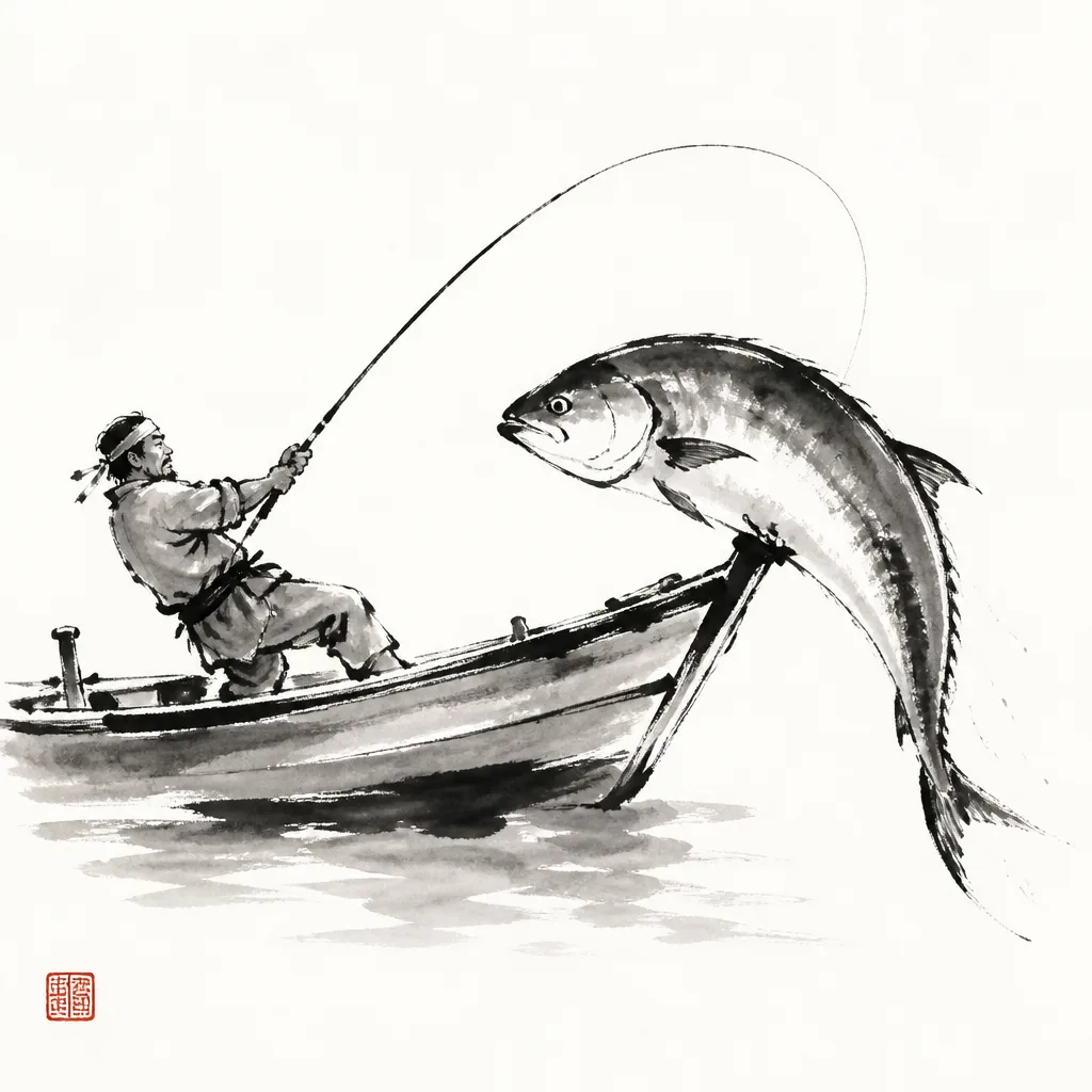 Hauling the big fish over the rail: the everyday analogy for Tsuri Goshi