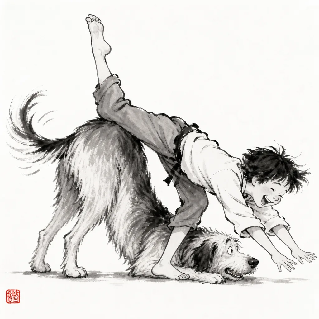 Stepping over the dog who stands up: the everyday analogy for Uchi Mata