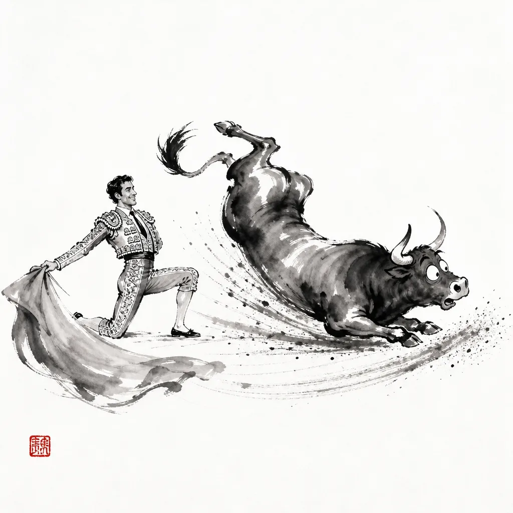 The bull and the vanishing cape: the everyday analogy for Uki Otoshi