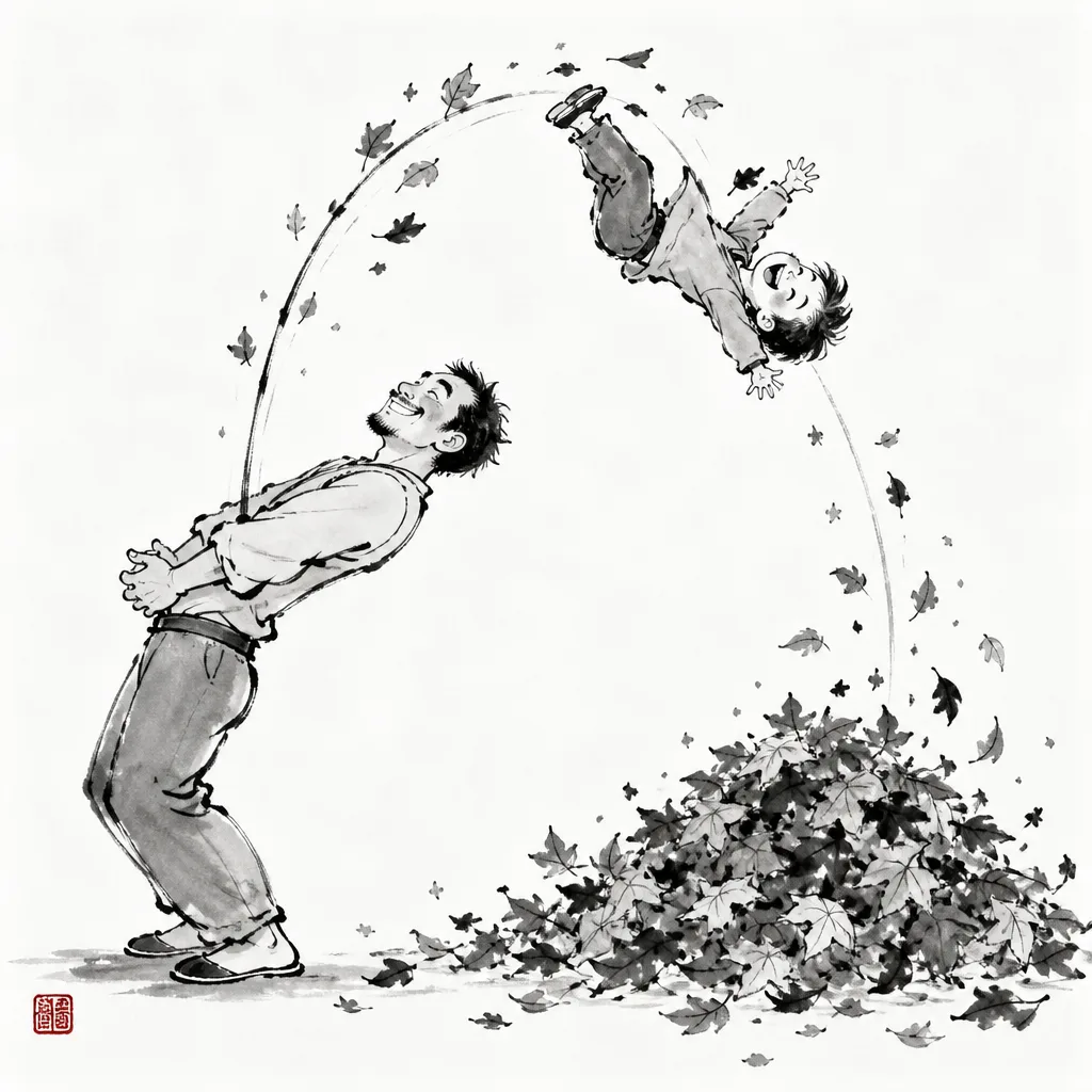 Tossed into the leaf pile: the everyday analogy for Ura Nage