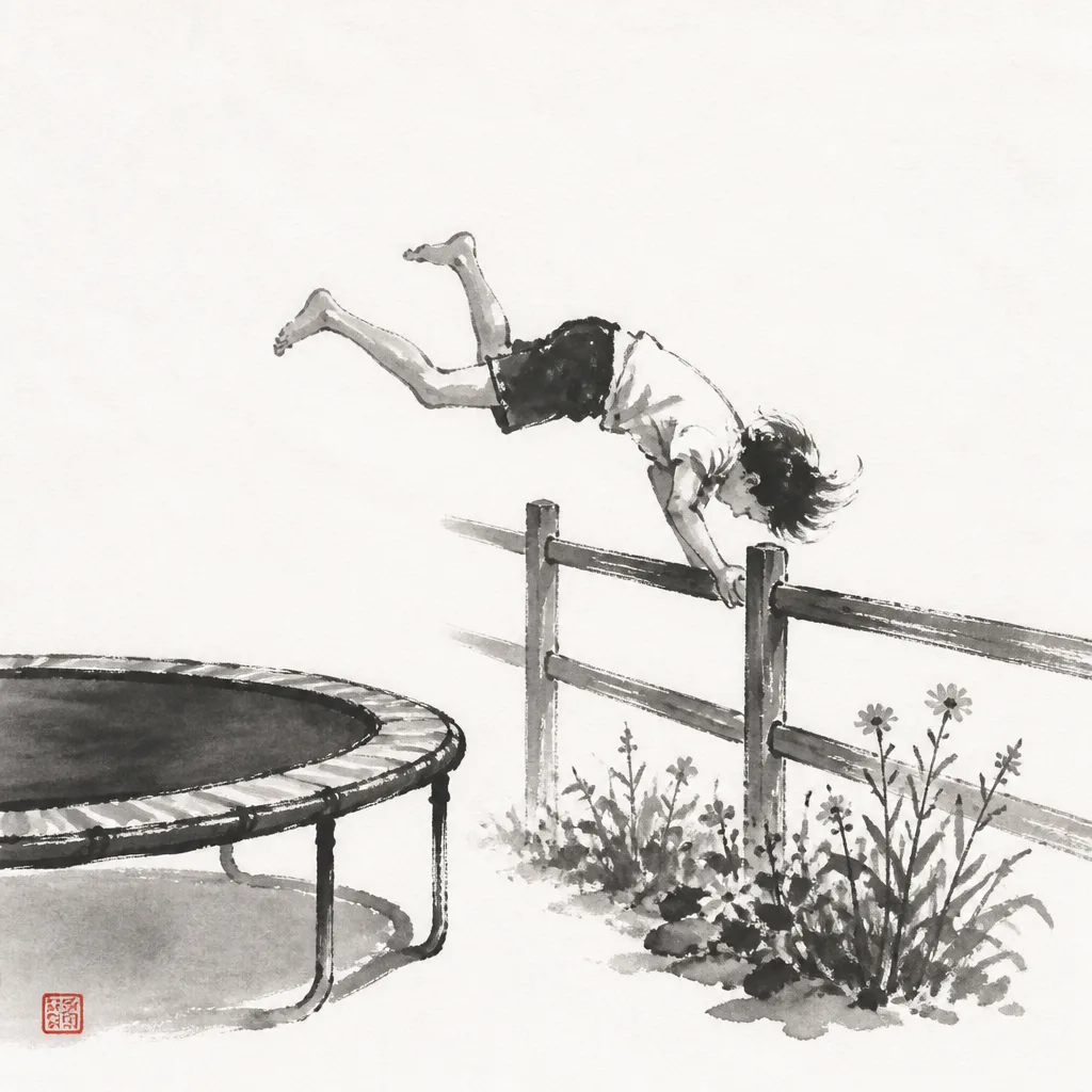Bounced over the backyard fence: the everyday analogy for Utsuri Goshi