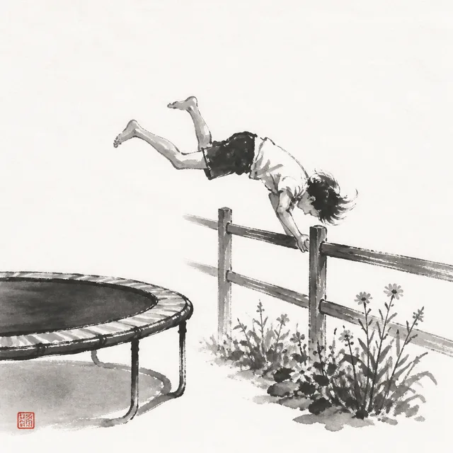 Bounced over the backyard fence: the everyday analogy for Utsuri Goshi